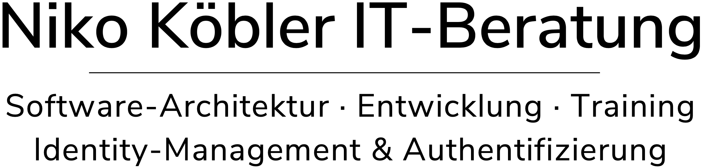 Niko Köbler IT-Beratung, Software-Architektur, Entwicklung, Training, Identity-Management & Authentifizierung, Keycloak, IAM, SSO, OpenID Connect, OIDC